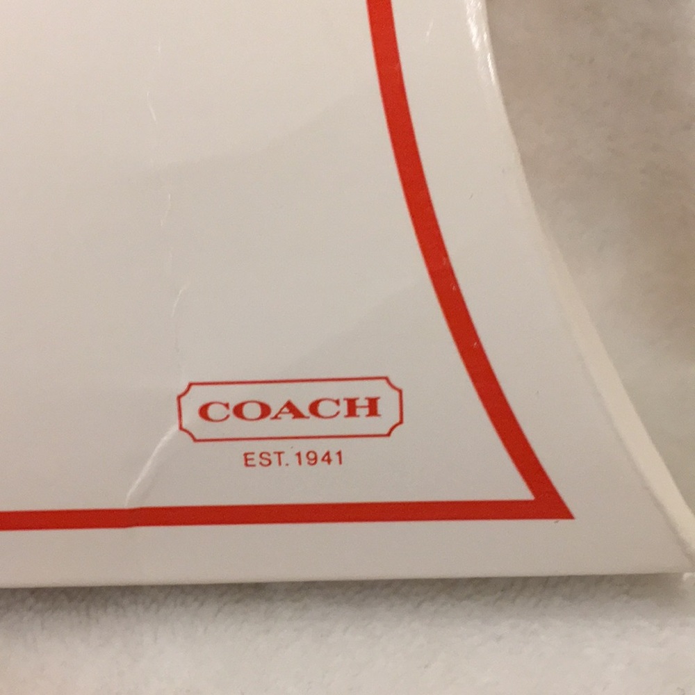 Coach Est 1941 Clutch Mini Handbag NWT keychain Chocolate Brown Leather Zip - Picture 6 of 16
